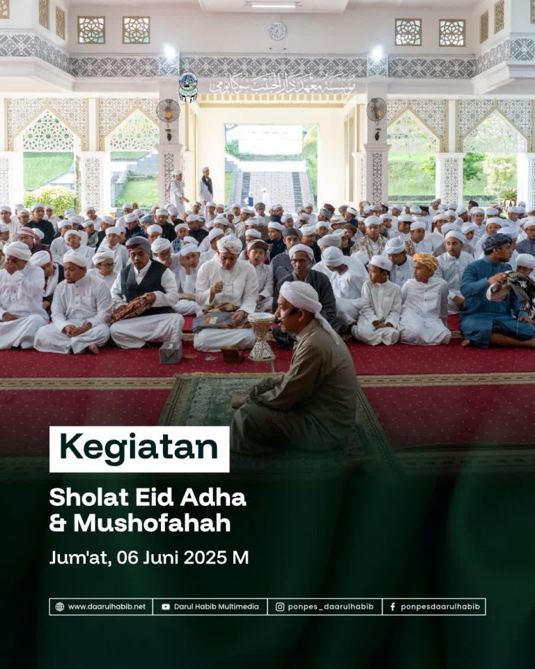 Sholat Eid Adha & Mushofahah