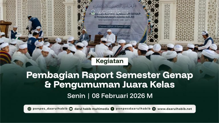 Pembagian Raport Semester Genap & Pengumuman Juara Kelas