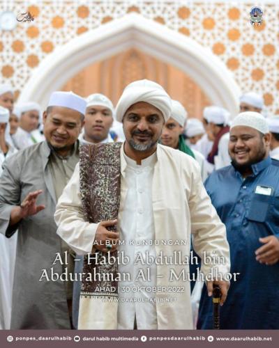 Kunjungan Al - Habib Abdullah bin Abdurrahman Al - Muhdor