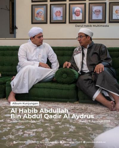Kunjungan Dr. Al - Habib Abdullah bin Abdul Qodir Al - Aidrus