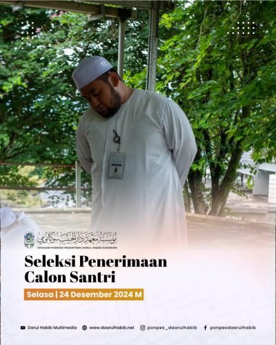 Seleksi Penerimaan Santri