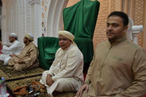 Kunjungan Al- habib Muhammad bin Ibrohim Al- maas dan Assyaikh Abdul Wahab Al- Maduri dan Dr. Romi ubaid